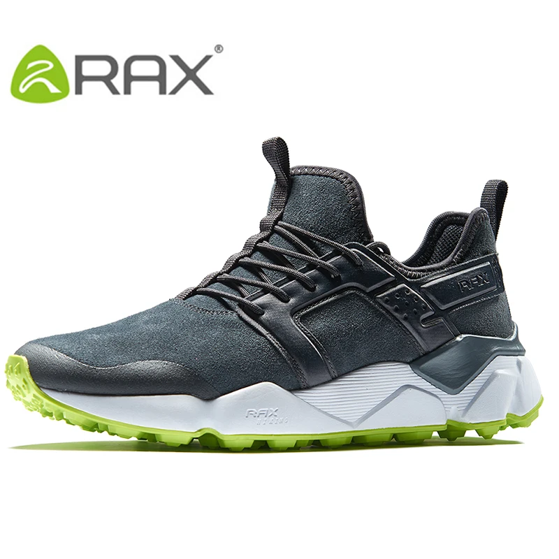RAX 2019 мужские треккинговые ботинки для мужчин Зимние Замшевые дышащие спортивные