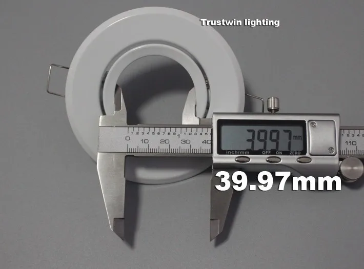Gimbal комплекты светодиодные фары установки без каких-либо лампы GU10 MR16 держатель Железный корпус светодиодный потолочный светильник с креплением