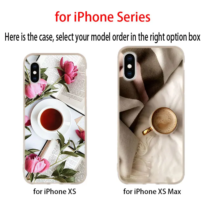 Книги кофе мягкий чехол для iPhone 12 11 Pro X XS Max XR 8 7 6 Plus 5s SE 2020 S 1 мини Чехол | Мобильные