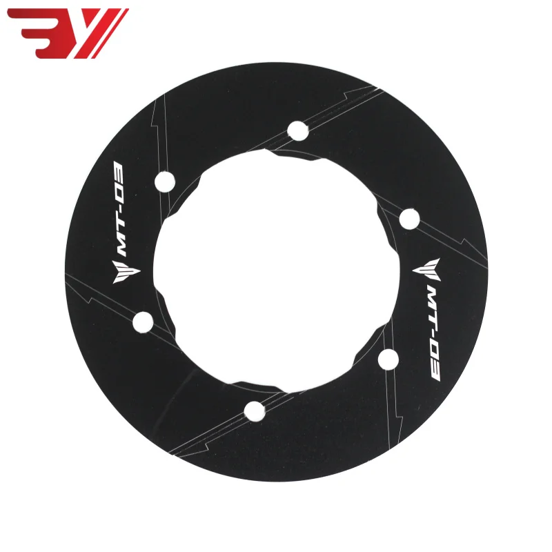 

Lastest MT-03 Logo Accessories For YAMAHA MT03 MT25 YZF-R25/R3 2018 2019 CNC Aluminum Transmission Belt Pulley Cover