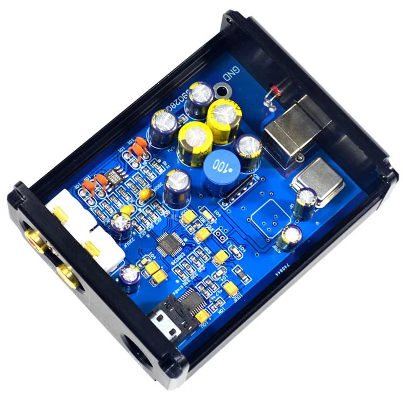 USB декодер Nvarcher ES9028Q2M + SA9023 плата декодирования звука ЦАП аудиокарта для