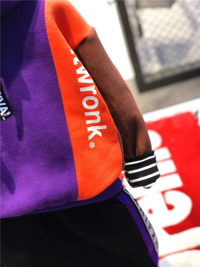 2018 осень зима новый вельветовый свитер с подкладкой Детский детская одежда