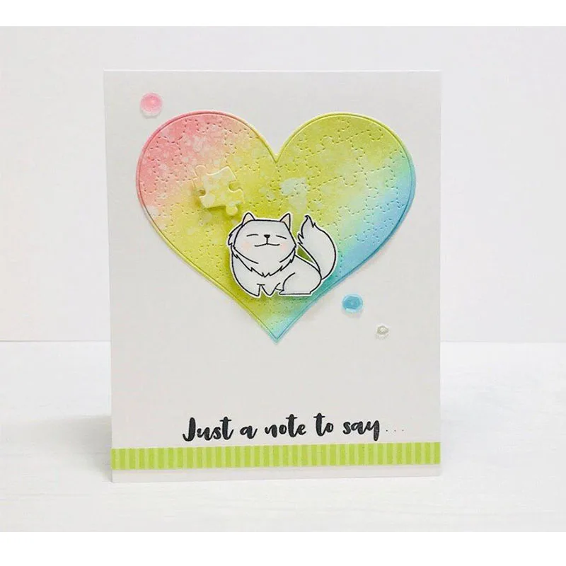 Металлический трафарет в форме сердца трафареты для рукоделия скрапбукинг