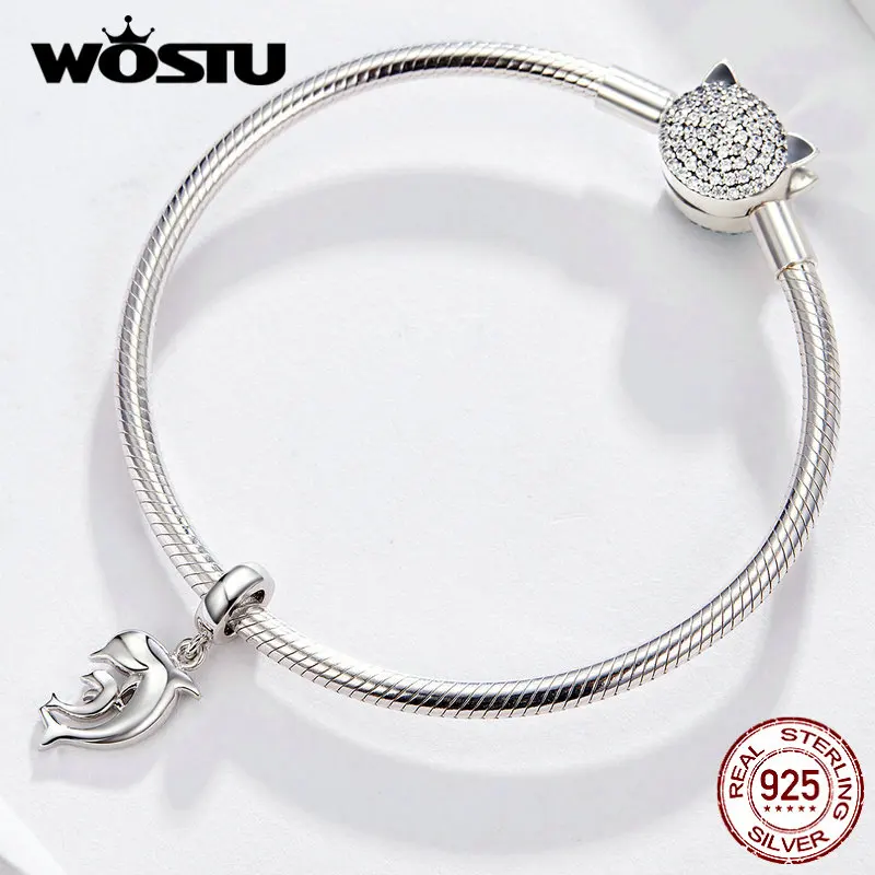 Подвеска для маленькой подвески в стиле Дельфин из серебра 925 пробы | Украшения и