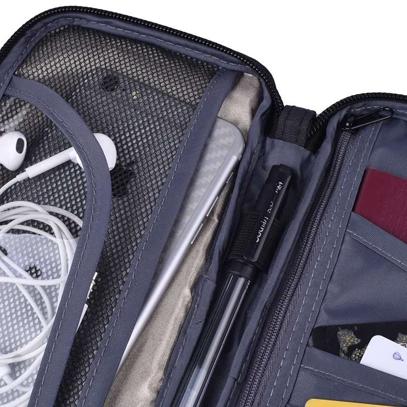 Дорожный держатель для паспорта Кошельки RFID Блокировка держатель кредитной карты сумка для мужчин и женщин органайзер для хранения защитный чехол