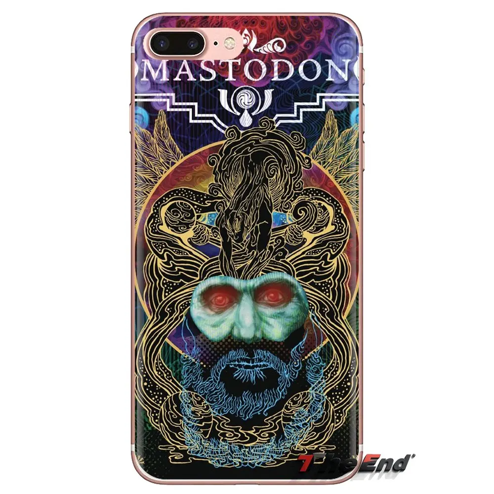 popular Mastodon band For iPod Touch Apple iPhone 4 4S 5 5S SE 5C 6 6S 7 8 X XR XS Plus MAX Soft Transparent Cases Covers |