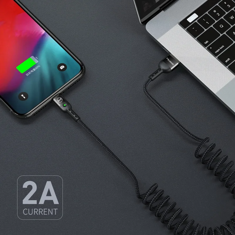 USB кабель MCDODO 1 8 м быстрая зарядка 4 0 шнур передачи данных зарядное устройство для