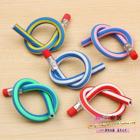 10 шт. гибкий мягкий сгибаемый карандаш для маленьких мальчиков и девочек с