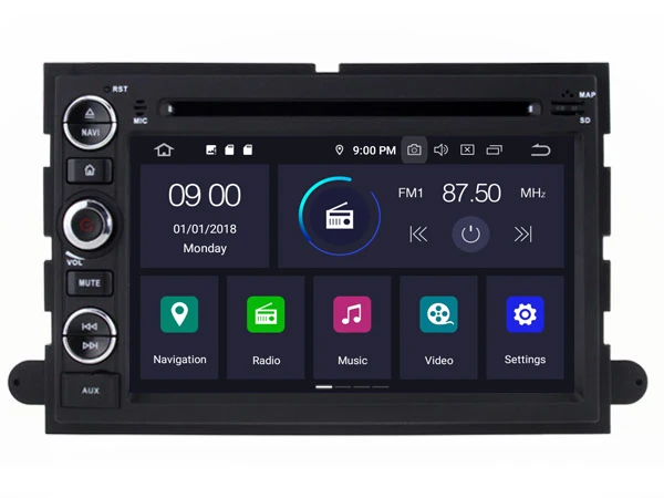 PX6 Android 9 0 Автомобильный DVD плеер для FORD 500 F150 Explorer Край Экспедиция Mustang fusion Фристайл
