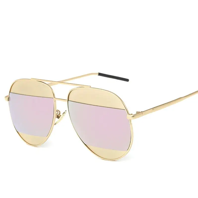 Очки солнцезащитные женские зеркальные классические модные UV400 для вождения 2016 |