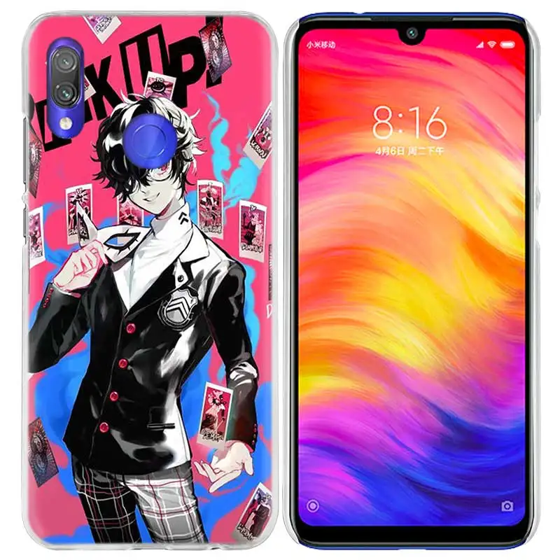 09 Чехол для телефона P5 Persona 5 аниме для Xiao mi Red mi Go Note 7 6 6A Pro S2 5 5A 4X mi A1 A2 9 mi x 3 5G 8 lite Play F1 - Цвет: 09