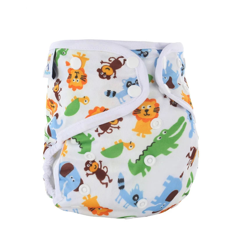 [Pororo] 2019 многоразовый чехол для подгузников из ткани AIO PUL с водонепроницаемым