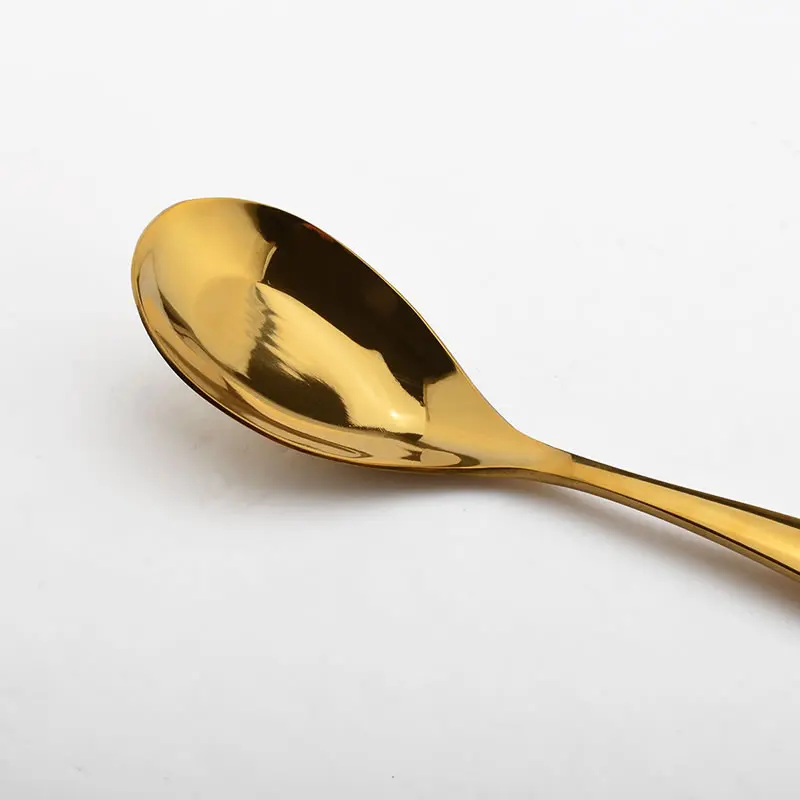 Плоская ложка из нержавеющей стали большие сервировочные для смешивания