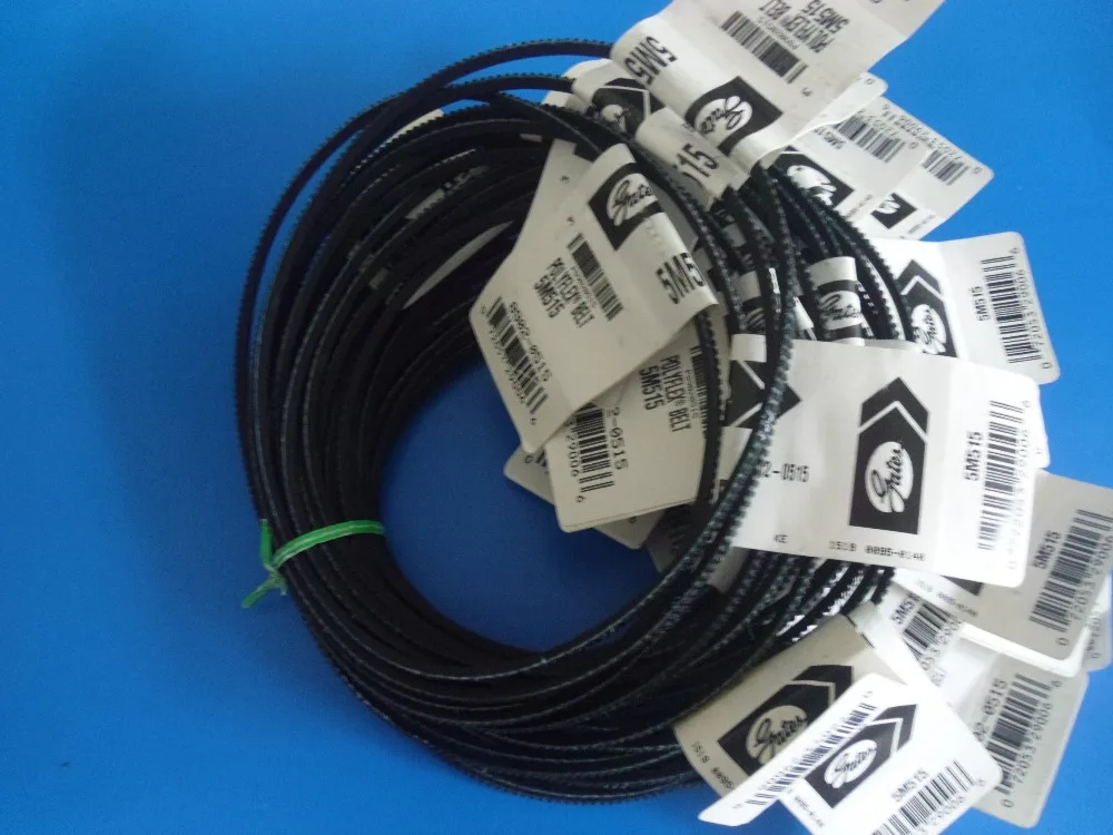 1 шт./лот 5M515 Polyflex широкие ленточные ворота полиуретановый ремень для токарных приводов Деревообработка и металлообработки шпиндельные приводы