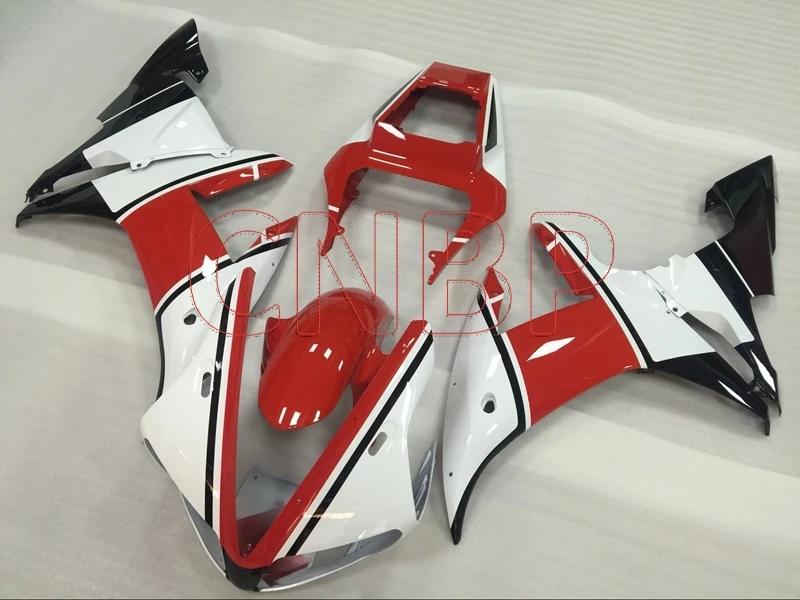 Пластиковые обтекатели YZF1000 R1 2002-2003 белые красные Черные YZF 2002 2003 без краски |