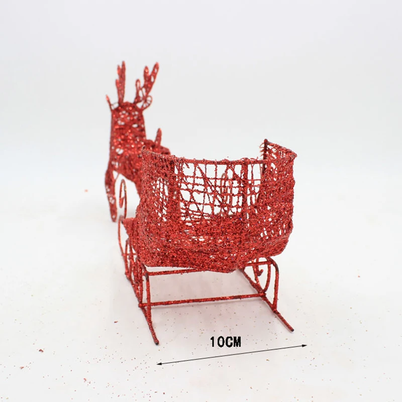 2020 Железный художественный Рождественский олень с лыжным Бобом предметы мебели