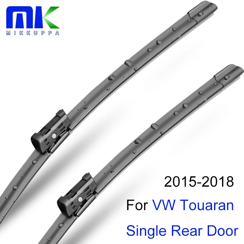 Mikkuppa Front And Rear Wiper Arm Blades For VW Touaran Single Door[5T1] 2015-2018 Natural Rubber Car Auto Accessories | Автомобили и