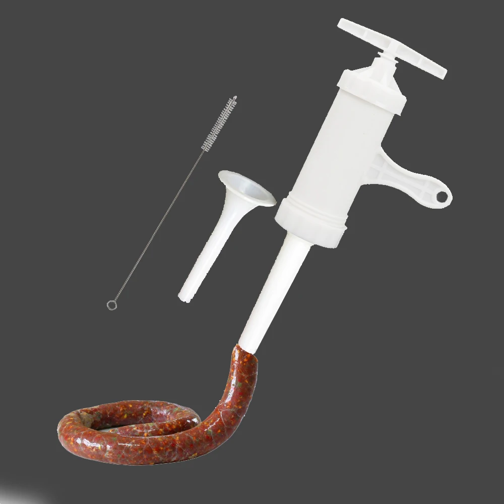 Пластиковый ручной Колбаса Stuffer домашний колбаса мясо наполнитель ручной работы Salami Колбаса чайник