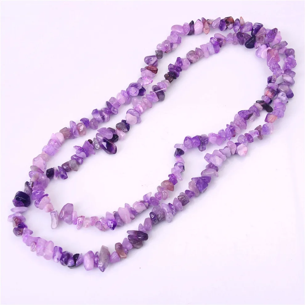 Горячее натуральное зеленое ожерелье с дырками из разбитого фарфора модное