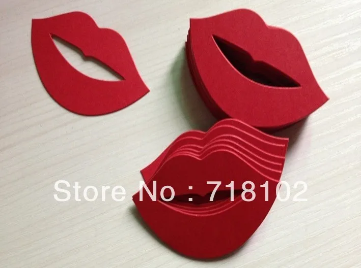 500 шт./лот бумажные соломинки для свадьбы украшения с красными губами в наличии