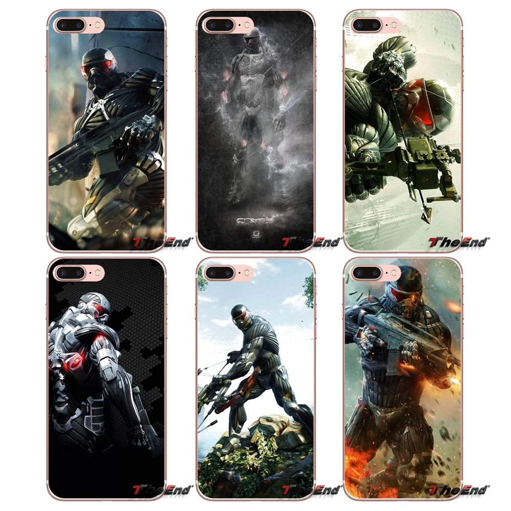Силиконовый чехол для iPhone X 4 4S 5 5S 5C SE 6 6S 7 8 Plus Samsung Galaxy J1 J3 J5 J7 A3 A5 2016 2017 Crysis 3 Imgur|silicone