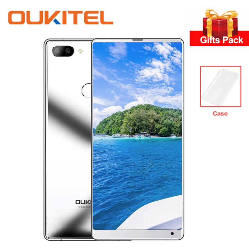 OUKITEL Mix 2 смартфон 4G 5 99 дюймов FHD + 18:9 полный Экран Helio P25 Восьмиядерный 6 ГБ B