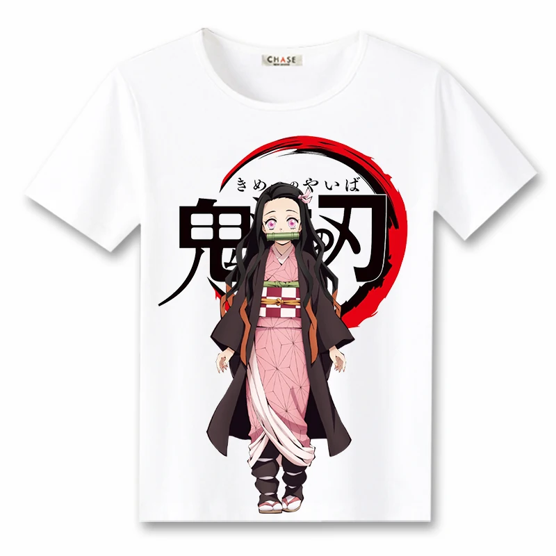 Cosroad Demon Slayer: Kimetsu No Yaiba; футболка для косплея; Kamado Tanjirou Nezuko; костюмы для мужчин и женщин; футболки для взрослых и детей - Цвет: B