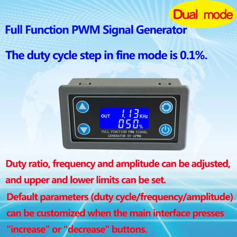 XY-APWM полнофункциональный PWM импульсный Частотный рабочий цикл регулируемый