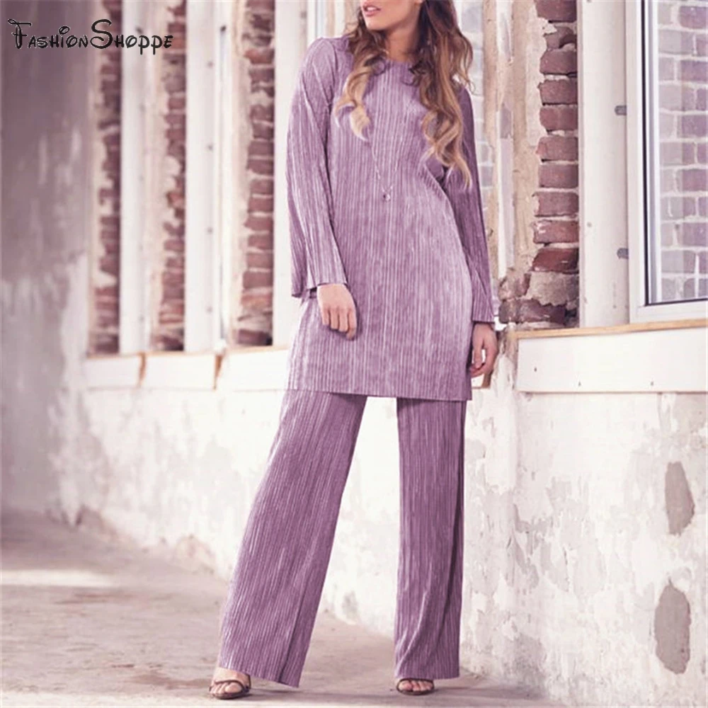 Модная женская полосатая одежда abaya для взрослых, Турецкая, Пакистанская, Арабская, мусульманская одежда размера плюс, фиолетовый, темно-синий, черный кафтан, набор# D803