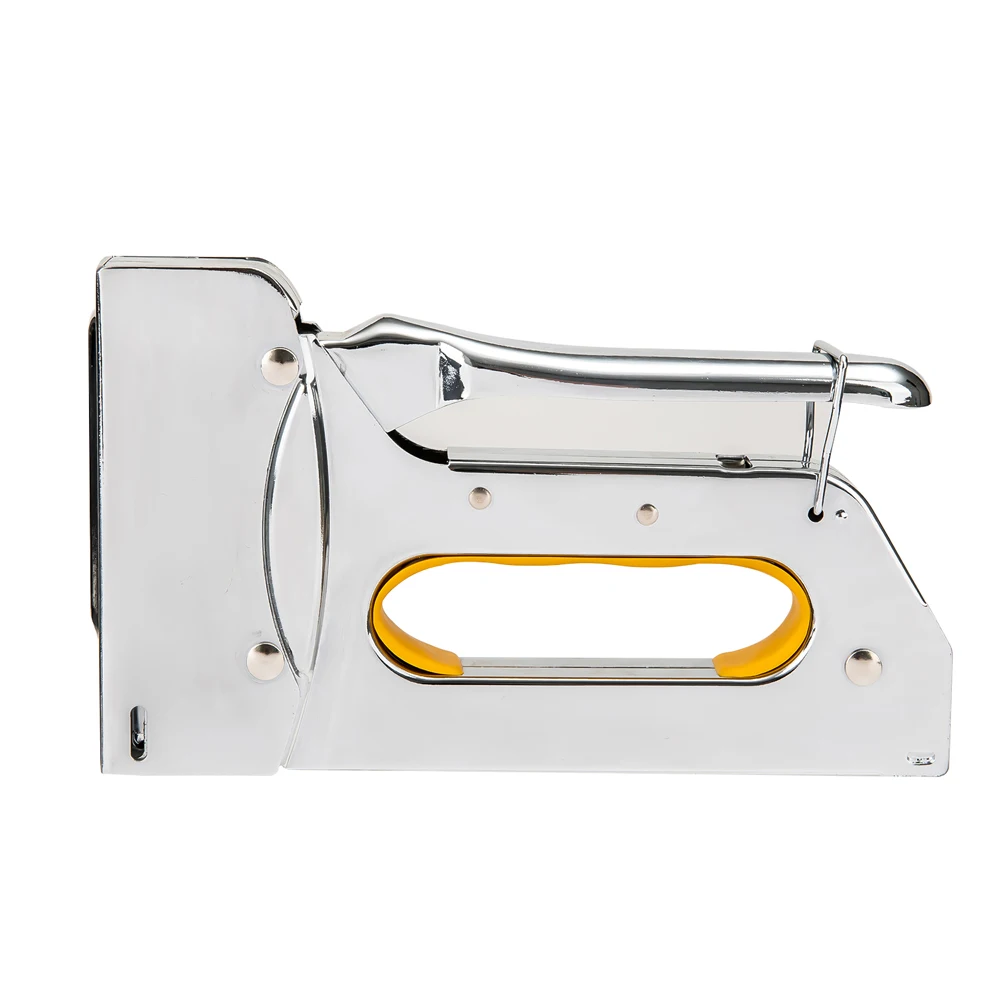 Deli Tacker сверхмощный штапельный пистолет для DIY мебель украшения дома Дерево