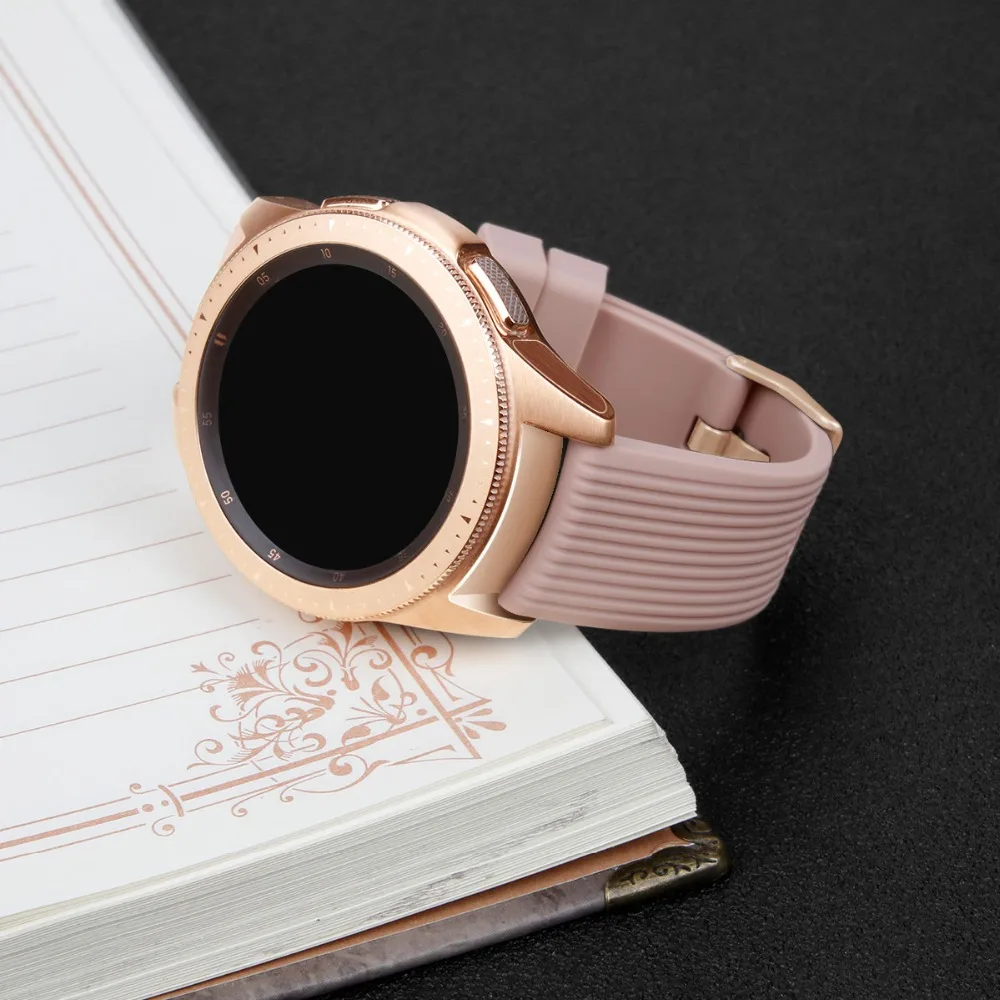 Часы для Samsung Galaxy Watch 46 мм мягкий силиконовый ремешок Gear S3 Classic/Moto 360 2nd Gen | Наручные