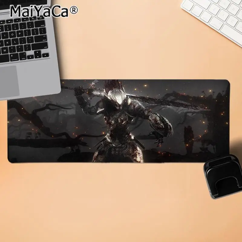 MaiYaCa Подарочный коврик для мальчика dark souls коврик для мыши геймер игровые коврики прочный резиновый коврик для мыши