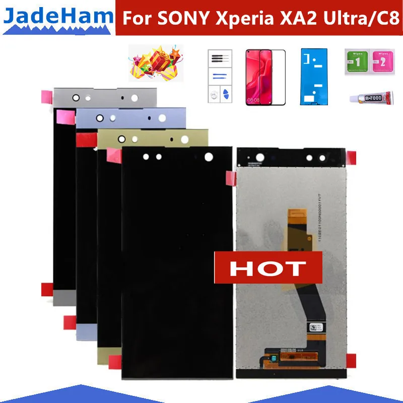 ЖК дисплей 6 0 дюйма для SONY Xperia XA2 Ultra/C8 H4233 H4213 H3213 сенсорный экран дигитайзер в сборе