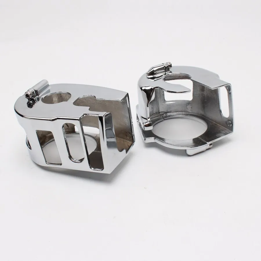 Хромированные крышки корпуса переключателя мотоцикла для Yamaha XVS V-Star 1100 Classic &amp