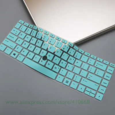 Skyblue 14-дюймовый ноутбук клавиатура крышка Защитная крышка для hp EliteBook ELITEBOOK 745 G5/840 G5 С trackpoint отверстие - Цвет: Skyblue