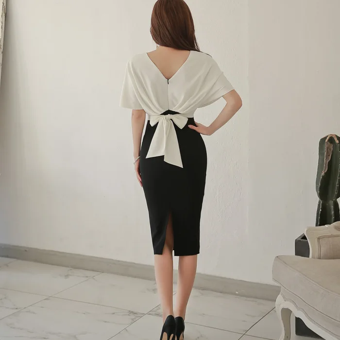 2021 Новое летнее платье женское облегающее Бандажное Вечерние сексуальное с v