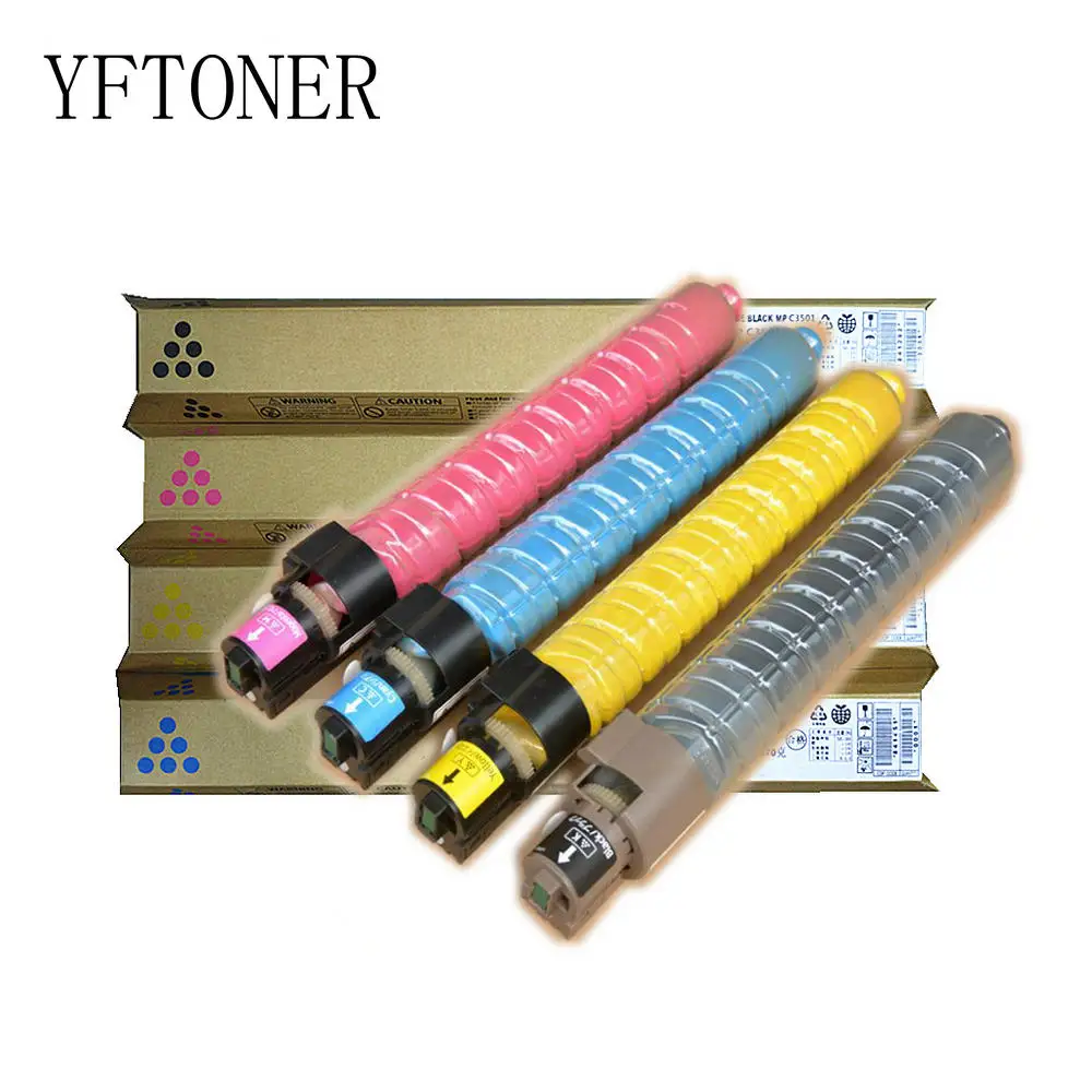 YFTONER совместимый тонер картридж для Ricoh MPC2800 3300 3001 3501 841276 841421 841422 C M Y K Gestetner