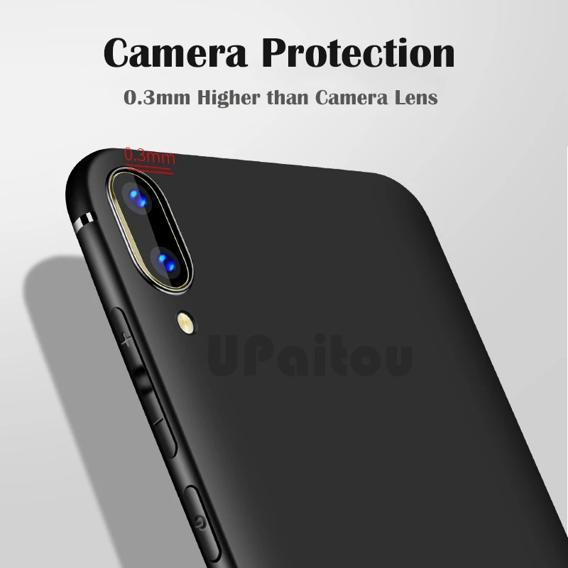 UPaitou Case For VIVO Y95 Y93 Y97 Y83 Y71 Y71i Y91 V11 V11i V15 Pro Matte TPU Soft Silicon Cover for |