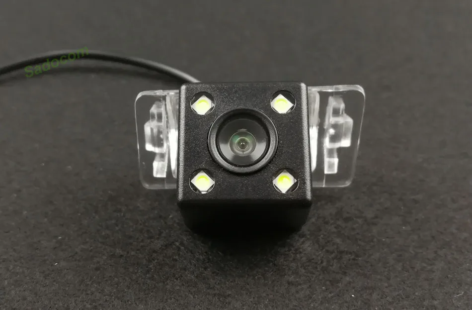 Автомобильная CCD ночного видения 4LED резервная камера заднего вида