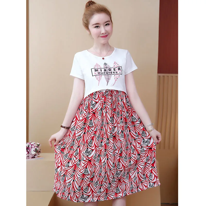 Платья для кормящих матерей беременных женщин одежда с принтом платье