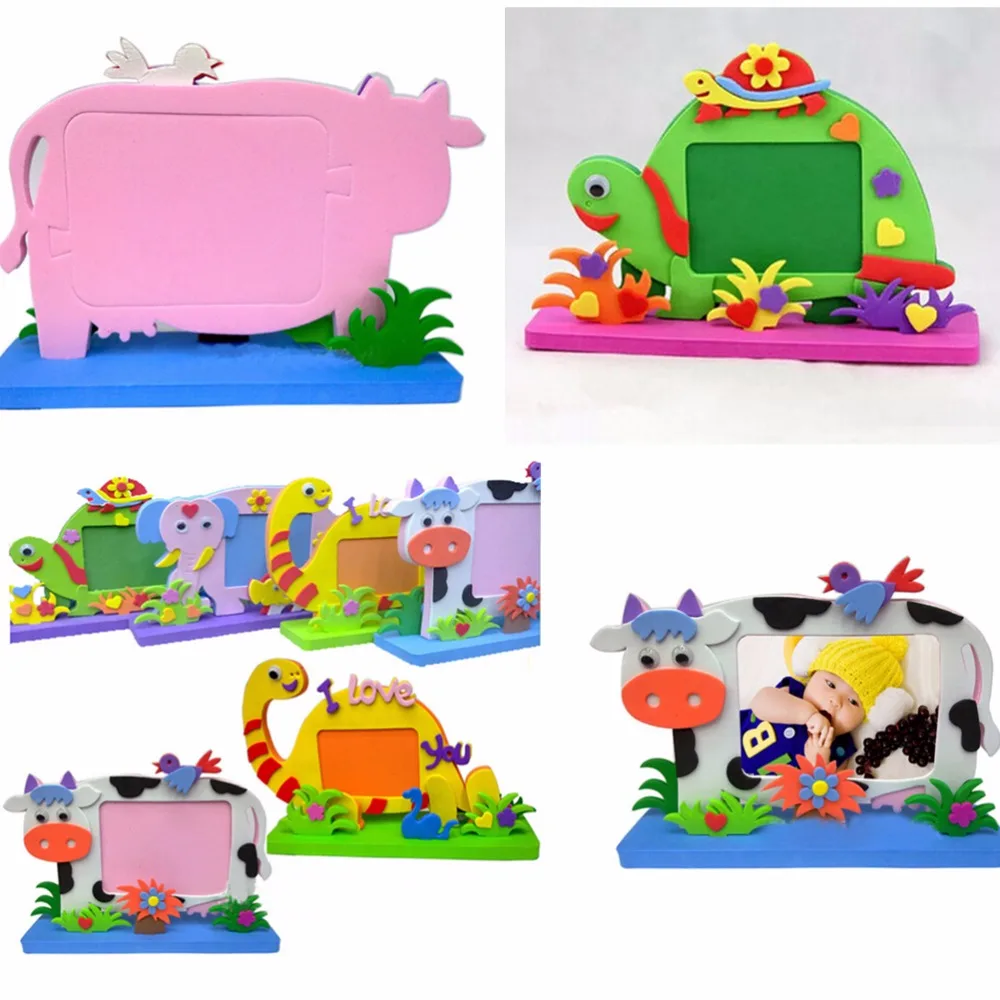 Пчела Сова Жираф динозавр слон корова черепаха EVA фоторамка пенопластовая