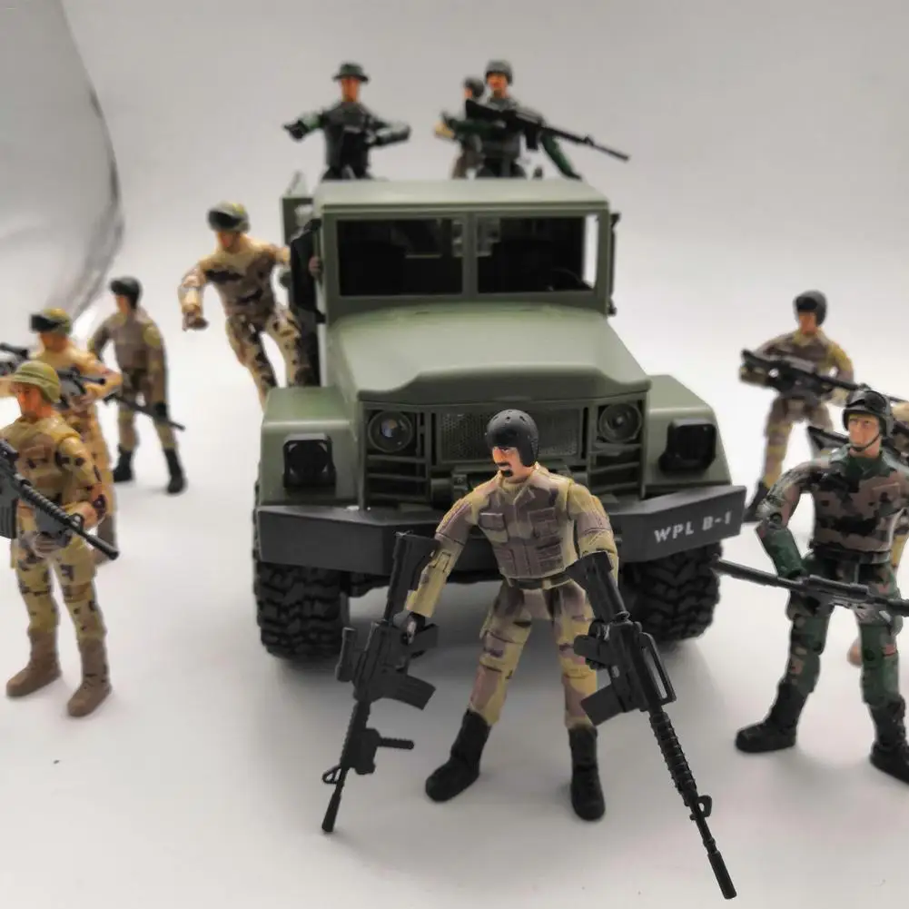 10 см военный солдат спецназа кирпичи фигурки строительные блоки мульти-шарнир подвижная Игрушка Солдат с украшением игрушка