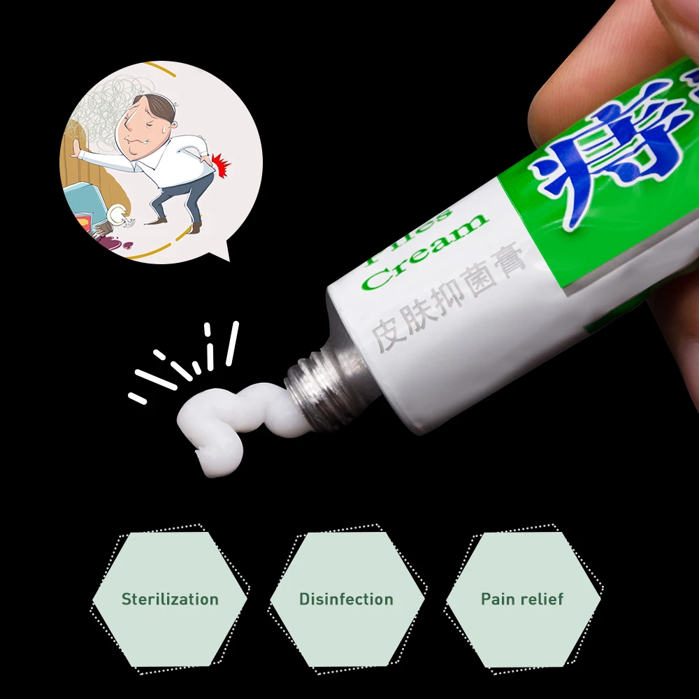 Геморрой мазь 100% оригинал вьетнамский Китайский крем обезболивающий внешний