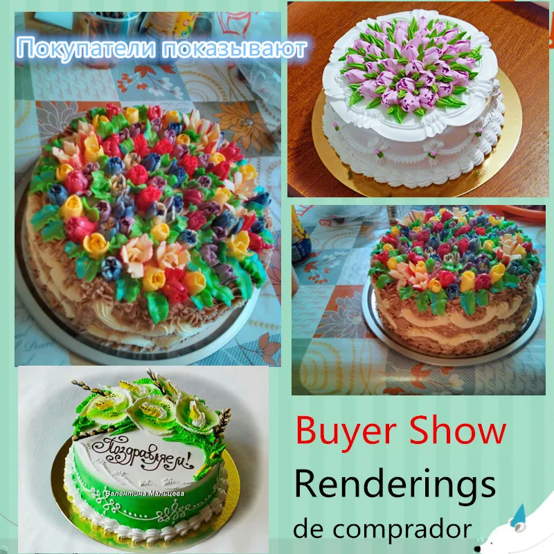 42 шт./компл. насадки из нержавеющей стали для украшения торта|decorating tools for cakes|decorative