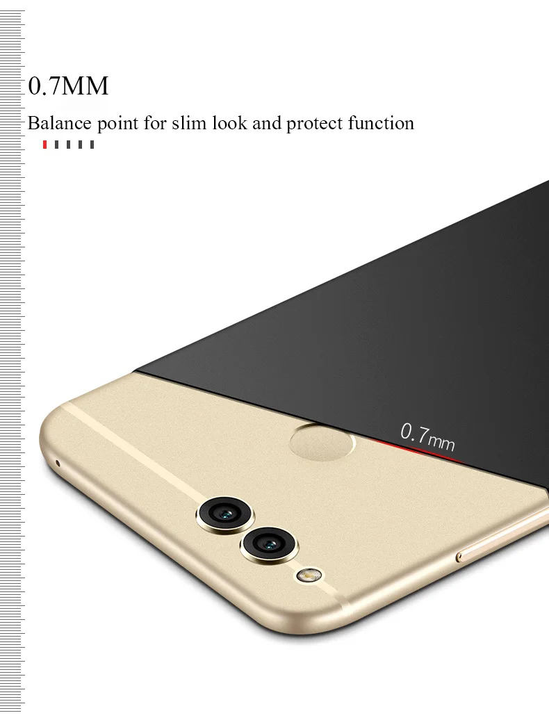 Чехол для huawei honor 7 X Чехол Бренд Msvii coque для honor 7 X чехол тонкий жесткий PC задняя крышка для huawei honor 7 X чехол для телефона