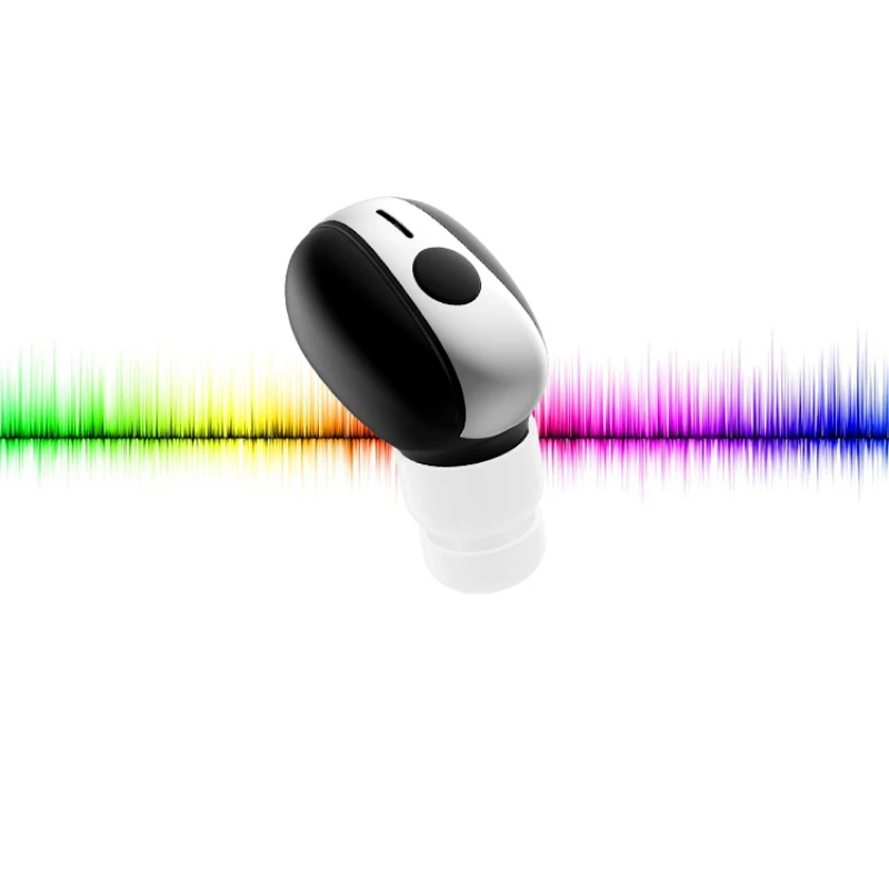 Мини спортивная Беспроводная Bluetooth гарнитура невидимые односторонние наушники