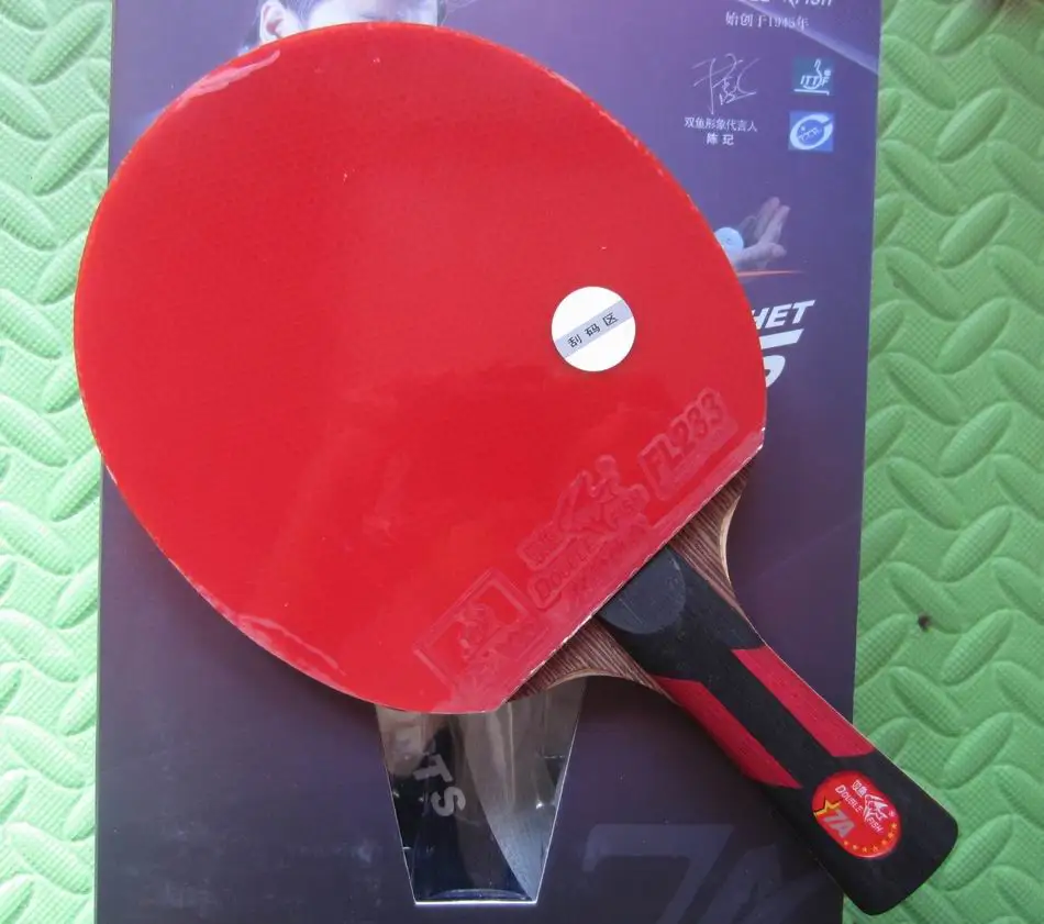 Оригинальная готовая ракетка с двойной рыбой 7a-ec 7 звездочек ракетки для