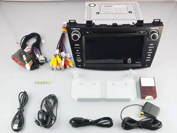Quad Core Android 9 0 Автомобильный DVD плеер для Mazda 3 2010 2012 автомобильный аудио