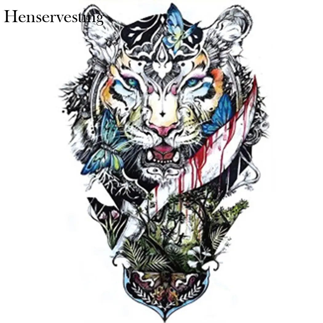 Водонепроницаемые мужские и женские тату наклейки для рук на груди|Временные