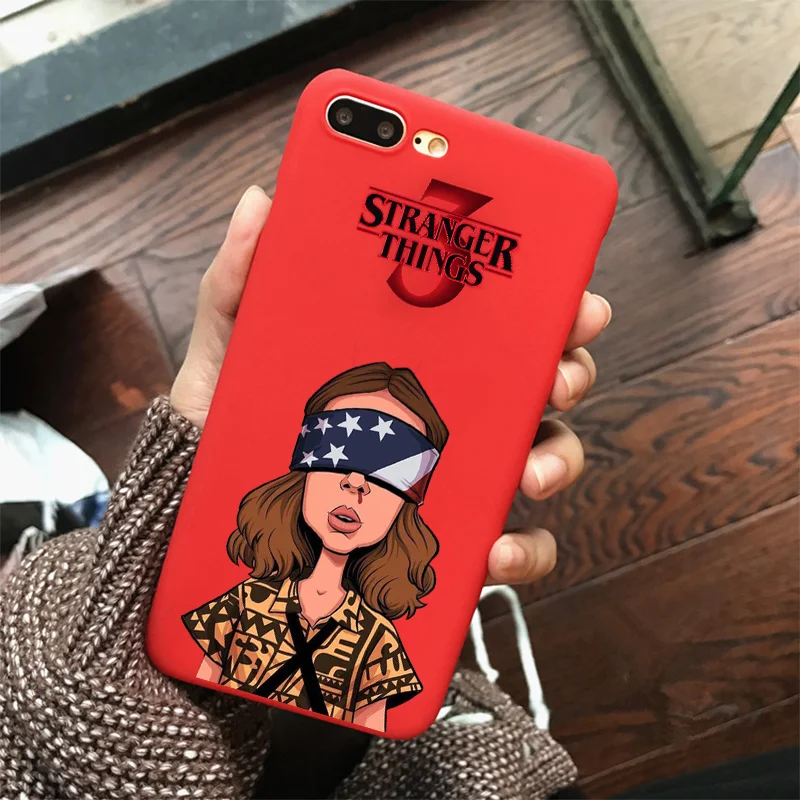 R-5886 Stranger things Сезон 3 Мягкий силиконовый чехол для мобильного телефона чехол для iPhone 11 pro max X XR XS MAX 6 7 8 plus 5 5S 6s se - Цвет: R-5886